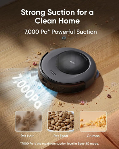Robot Vacuum and Mop Combo, All-in-One Station