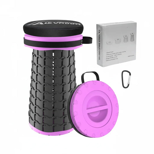 XXL Collapsible Stool with Cushion 19.7"