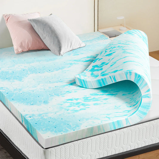2-3 Inch Cooling Gel Memory Foam Mattress Topper