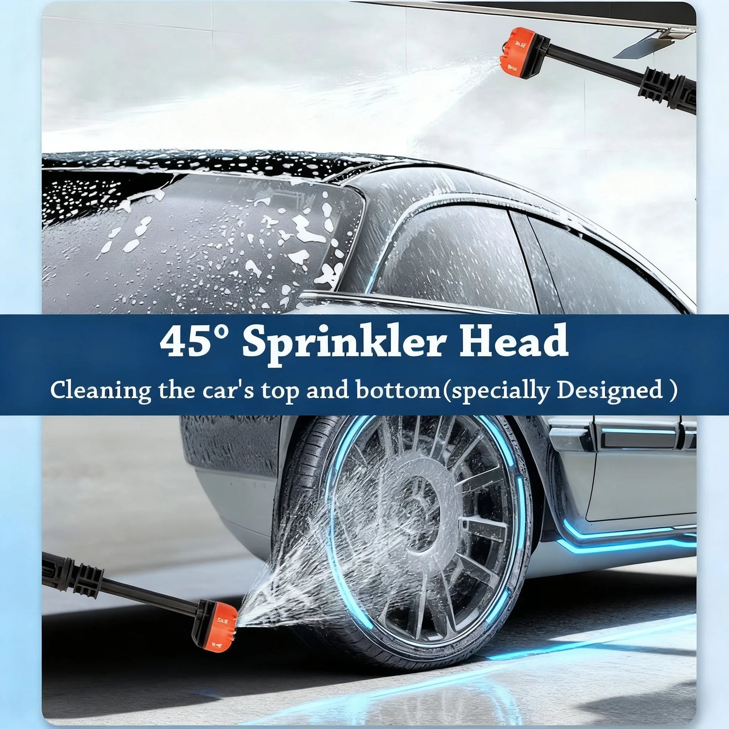 Cordless Portable Pressure Washer and Hose Car Washer Tool