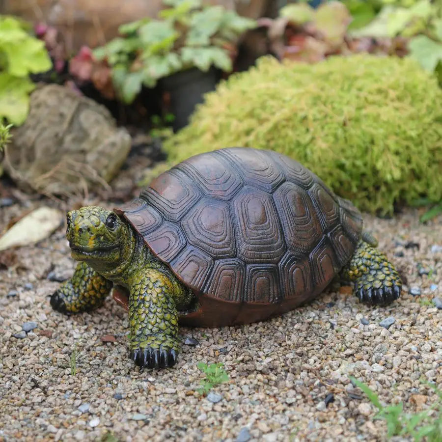 Exquisitely Handcrafted Resin Turtle Statue Decoration