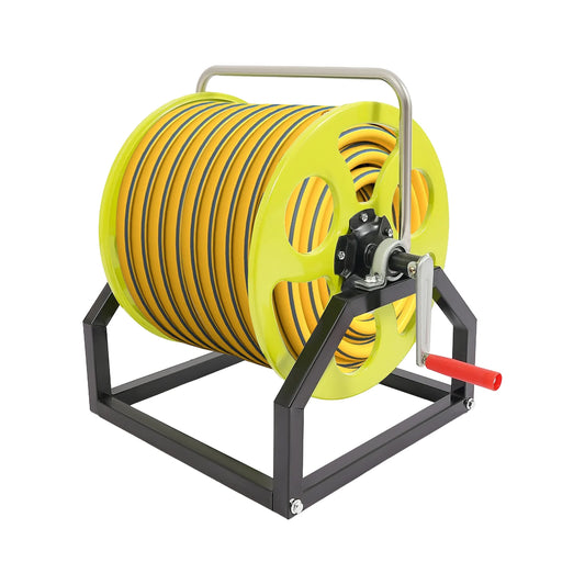Metal Garden Hose Reel with Crank Handle