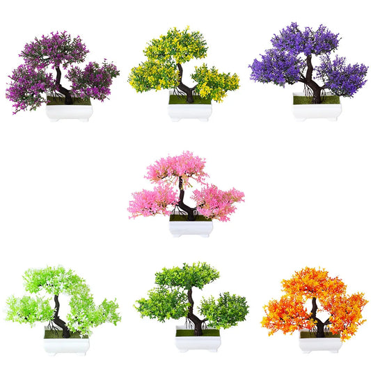 Artificial Small Potted Bonsai Tree Decoration