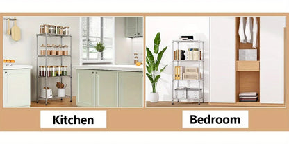 Multi-Tier Steel Utility Shelving Unit