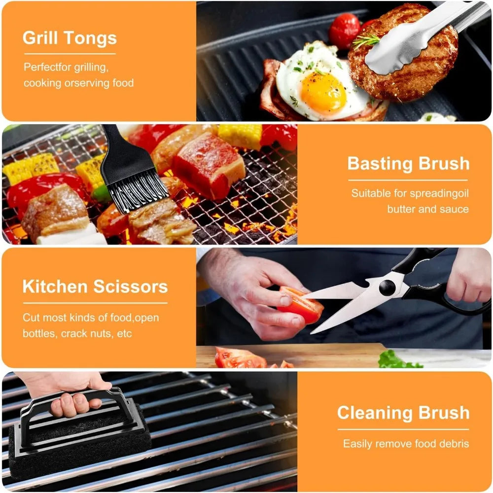 30pcs Griddle Accessories Kit for Flat Top Grill