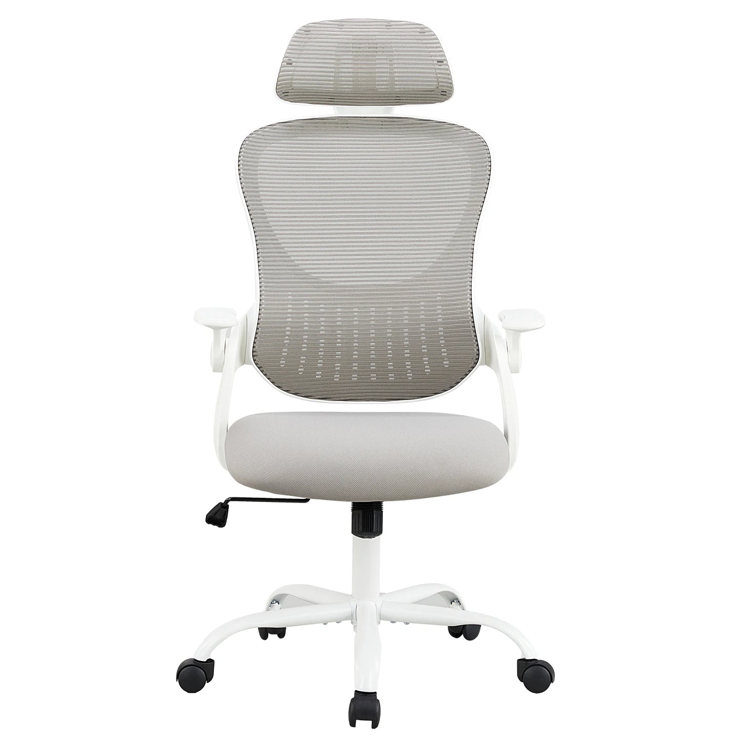 Comfortable Ergonomic Mesh Office, Computer Desk, Flip-up Arms Chair