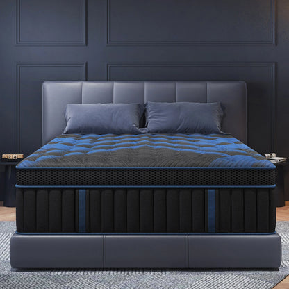 Gel Memory Foam Hybrid Pocket Spring Mattress In A Box